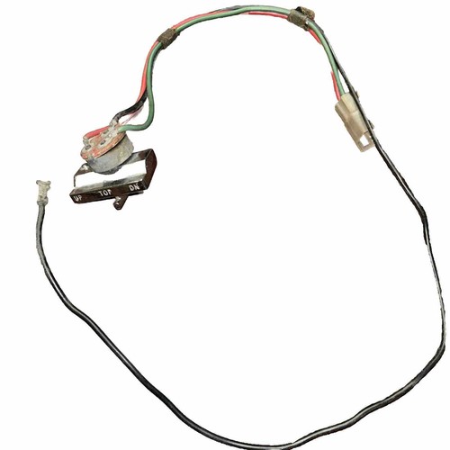 Power convertible top - top, switch